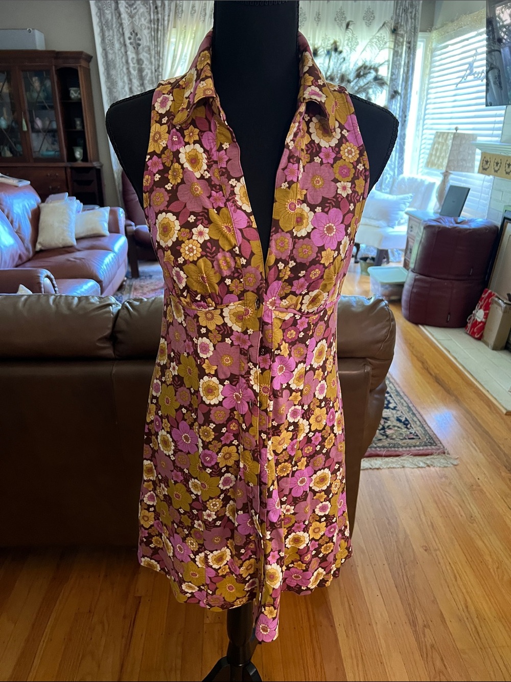 Floral Sleeveless Dress vintage style 7. Last chance remove 7/16/26